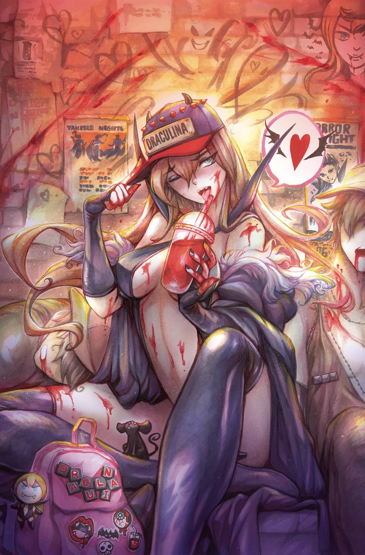 DRACULINA #3 CVR N FOC RACHTA LIN 1:11 VIRGIN VARIANT 2022 Draculina DYNAMITE