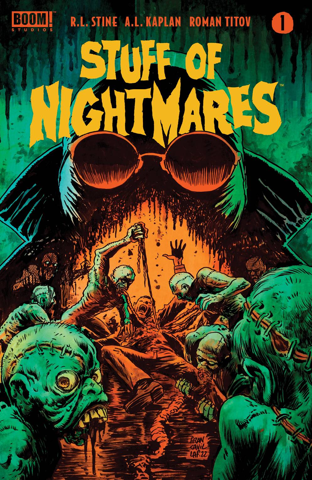 STUFF OF NIGHTMARES #1 (OF 4) CVR A FRANCAVILLA 2022 comic book BOOM! STUDIOS