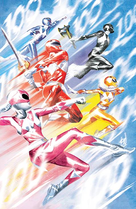 MIGHTY MORPHIN POWER RANGERS #100 DEL MUNDO 1:25 VIRGIN VARIANT MMPR BOOM! STUDIOS