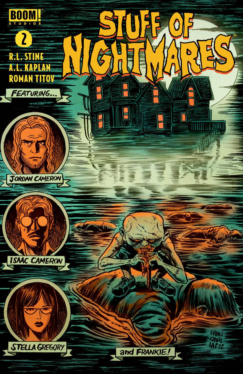 STUFF OF NIGHTMARES #2 (OF 4) CVR A FRANCAVILLA 2022 comic book BOOM! STUDIOS