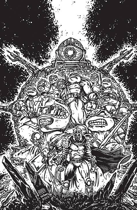 MMPR TMNT II #1 (OF 5) EASTMAN 1:25 VARIANT 2022 comic book BOOM! STUDIOS