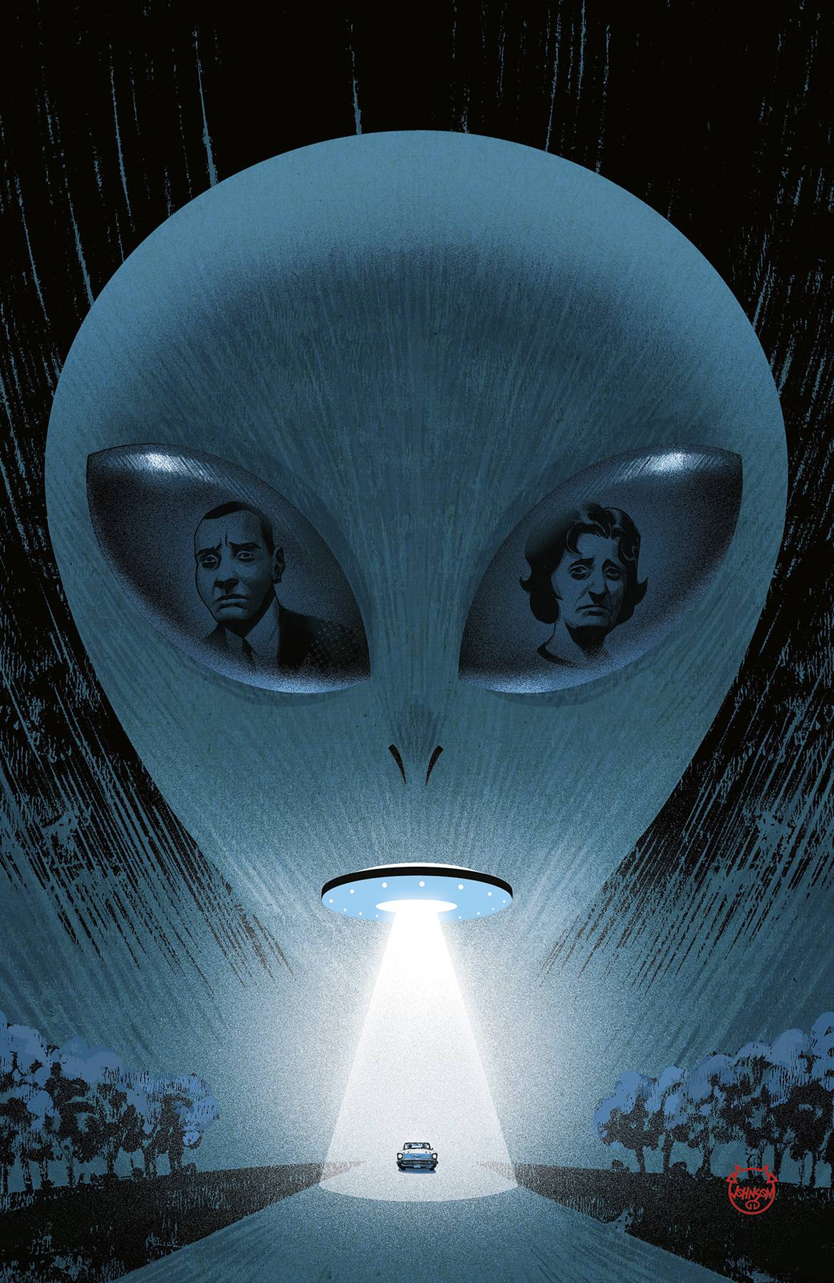 BLUE BOOK #1 (OF 5) 1:10 VIRGIN VARIANT 2023 Blue Book DARK HORSE COMICS