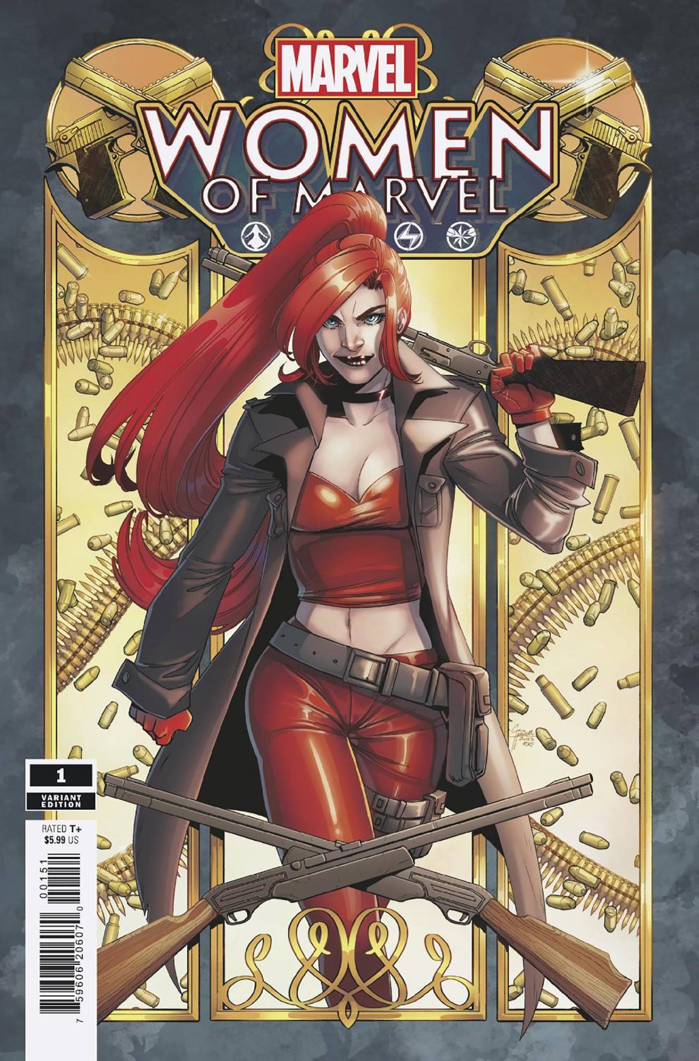 WOMEN OF MARVEL #1 CORIN HOWELL VARIANT 2023 Women of Marvel MARVEL PRH