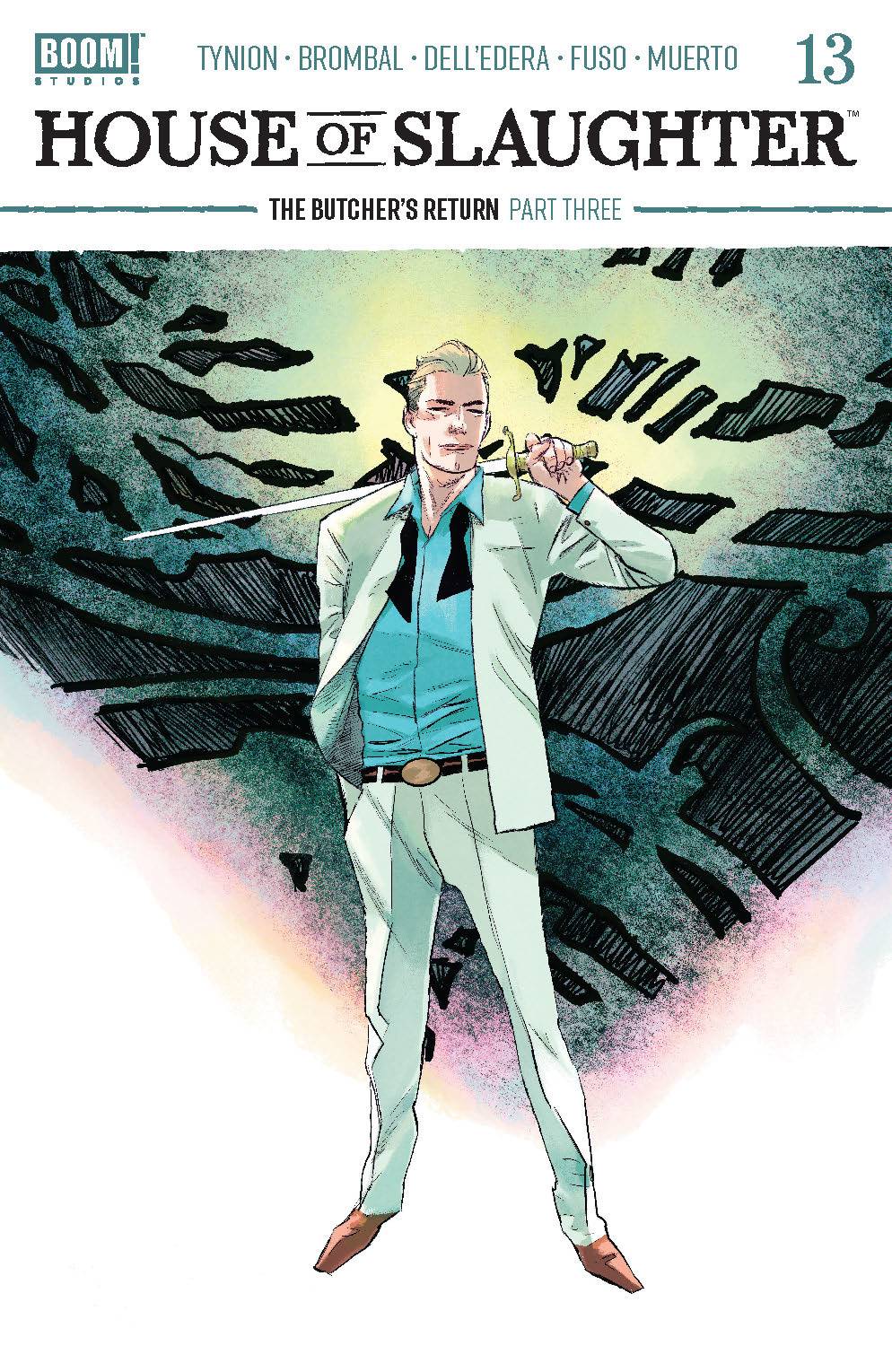 HOUSE OF SLAUGHTER #13 CVR B DELL EDERA 2023 House of Slaughter BOOM! STUDIOS