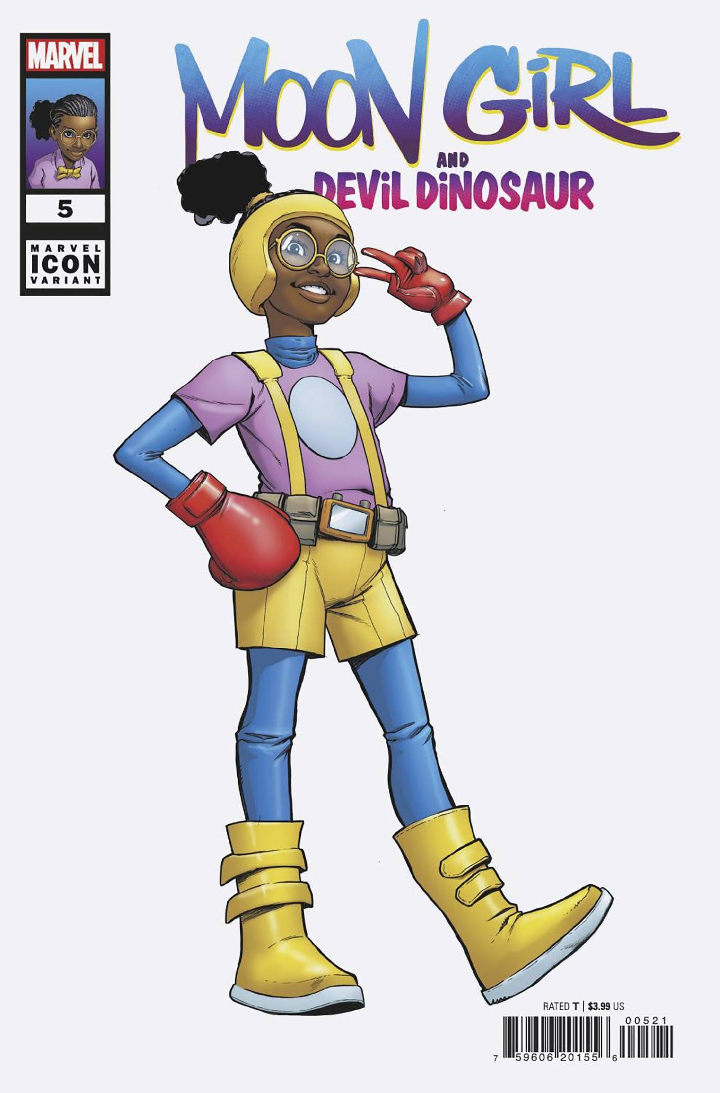 MOON GIRL AND DEVIL DINOSAUR #5 (OF 5) CASELLI MARVEL ICON VARIANT 2023 Moon Girl MARVEL PRH