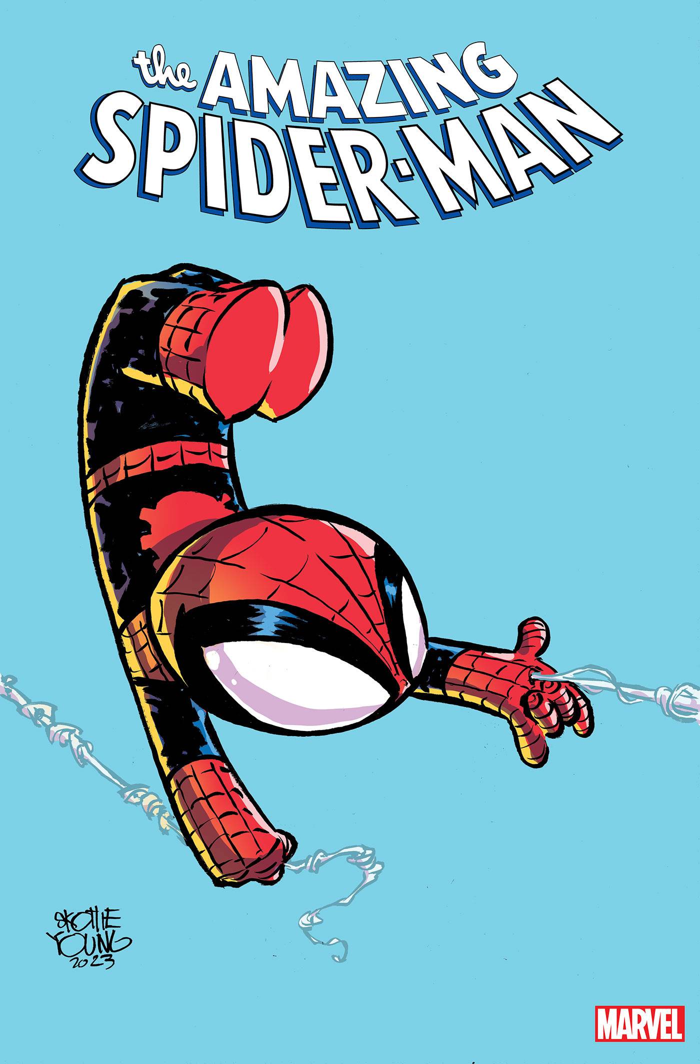 AMAZING SPIDER-MAN #25 SKOTTIE YOUNG VARIANT 2023 Amazing Spider-Man MARVEL COMICS