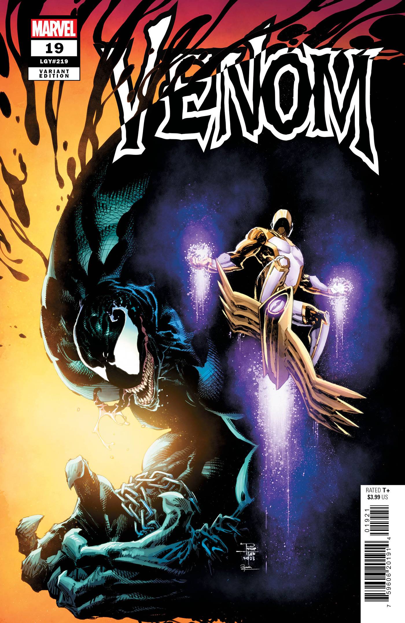 VENOM #19 PHILIP TAN VARIANT 2023 Venom MARVEL COMICS