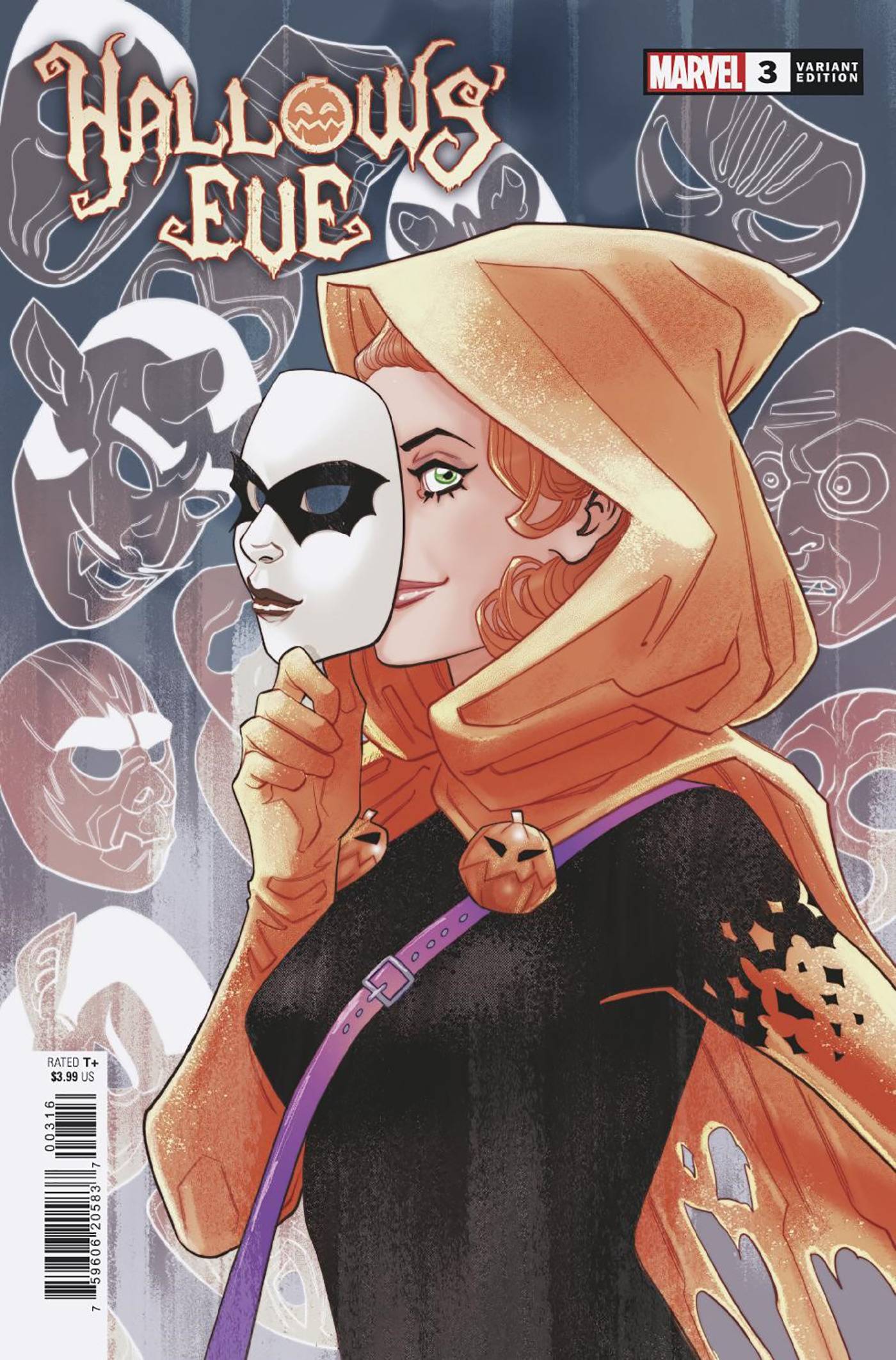 HALLOWS EVE #3 SAUVAGE 1:25 VARIANT 2023 Hallows Eve MARVEL COMICS