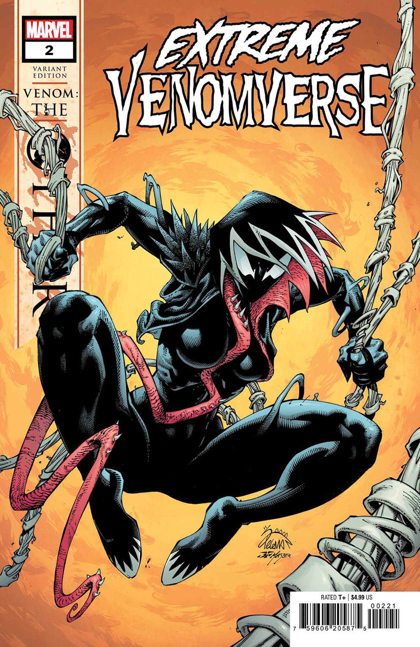 EXTREME VENOMVERSE #2 (OF 5) STEGMAN VENOM THE OTHER GWENOM VARIANT 2023 Venom MARVEL COMICS
