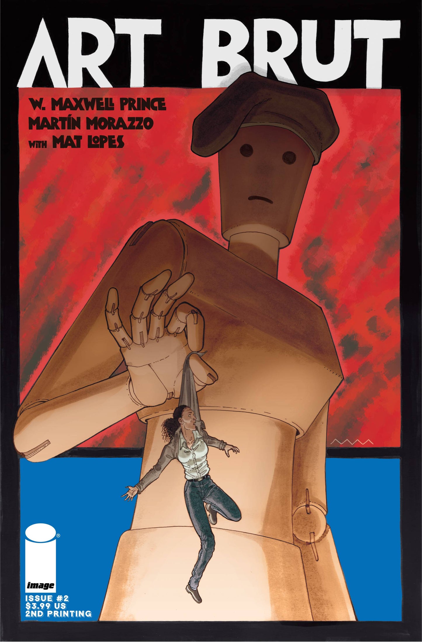 ART BRUT #2 (OF 4) 2ND PRINT VARIANT 2023 Art Brut IMAGE COMICS