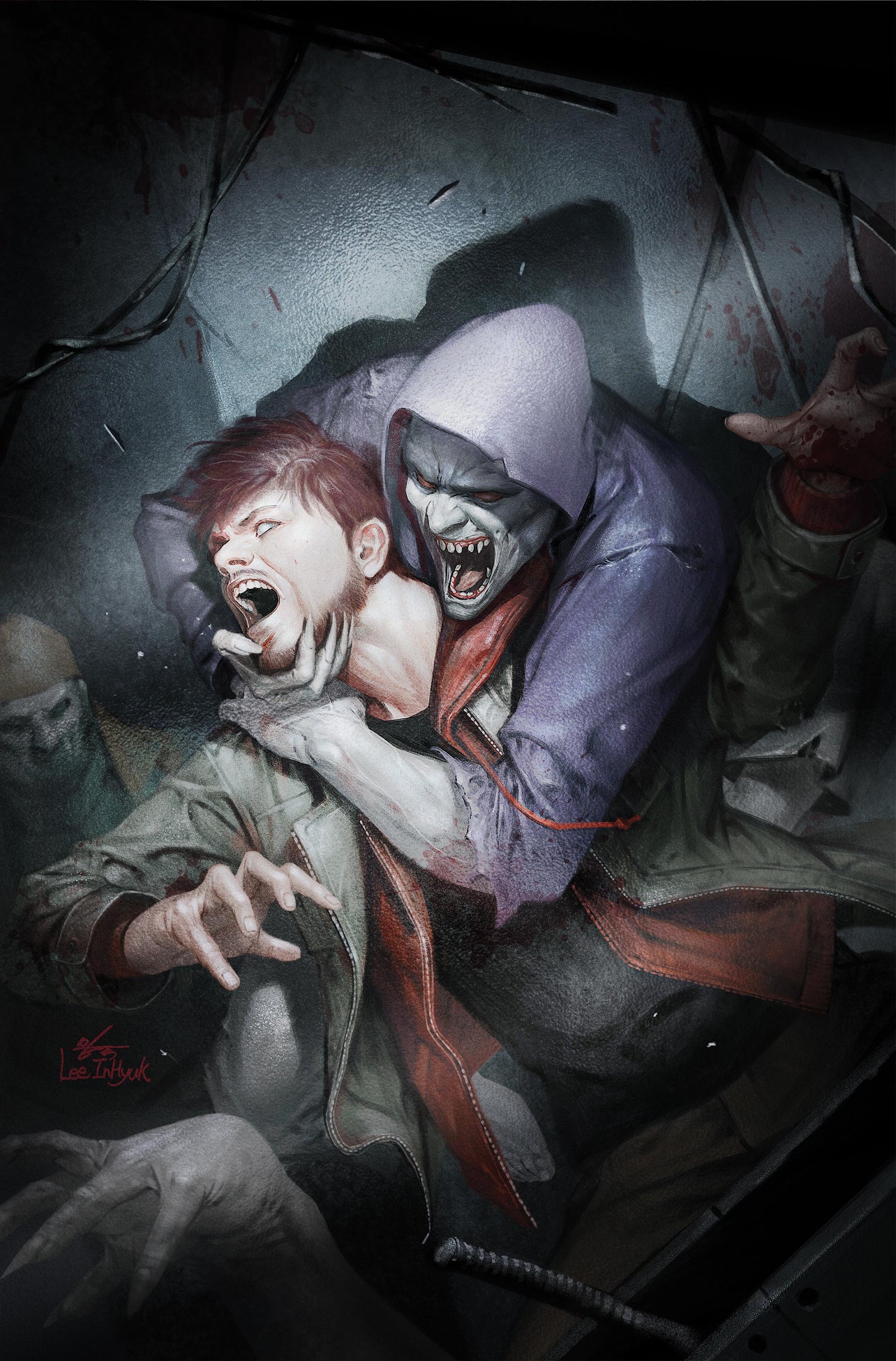 VAMPIRE STATE BUILDING #1 VIRGIN FOIL INHYUK LEE SSCO EXCLUSIVE VARIANT (Limited to 200) 2019 comic book ABLAZE, LLC