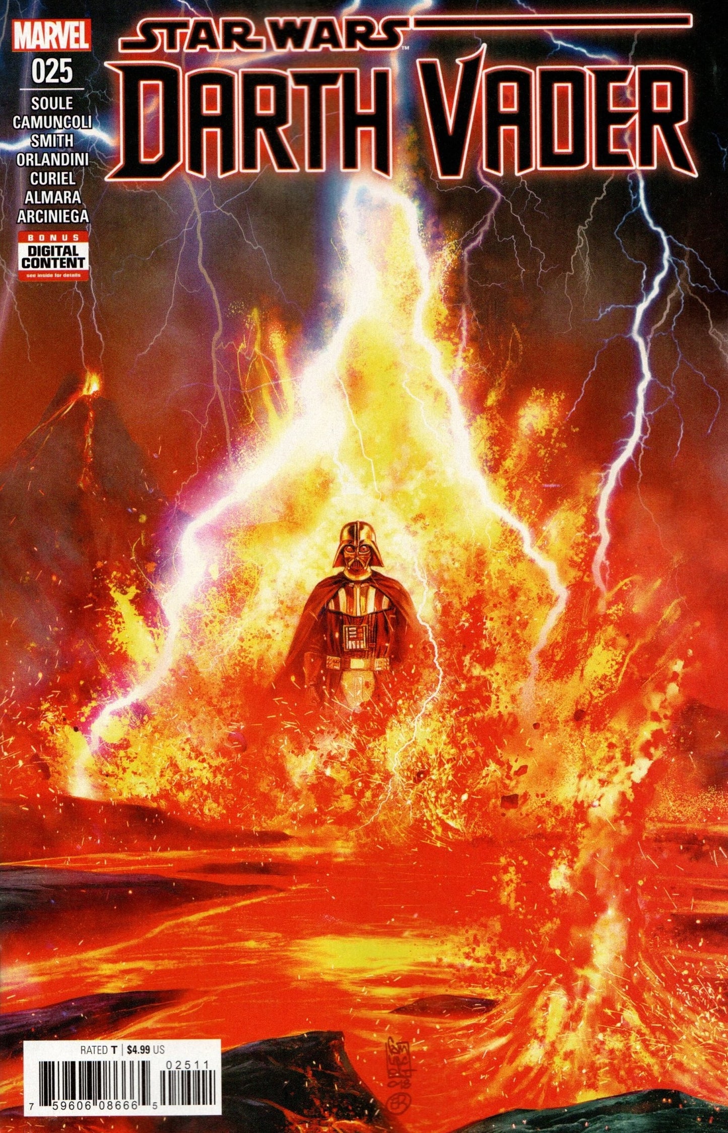 STAR WARS DARTH VADER #25 2018 (FINAL ISSUE) Star Wars MARVEL COMICS