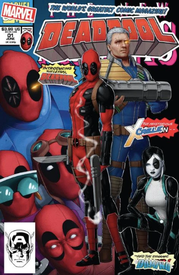 DEADPOOL #1 JOHN TYLER CHRISTOPHER VARIANT 2018 Deadpool MARVEL COMICS