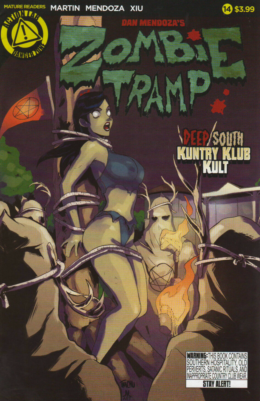 ZOMBIE TRAMP ONGOING #14 (MR) 2015 Zombie Tramp ACTION LAB - DANGER ZONE