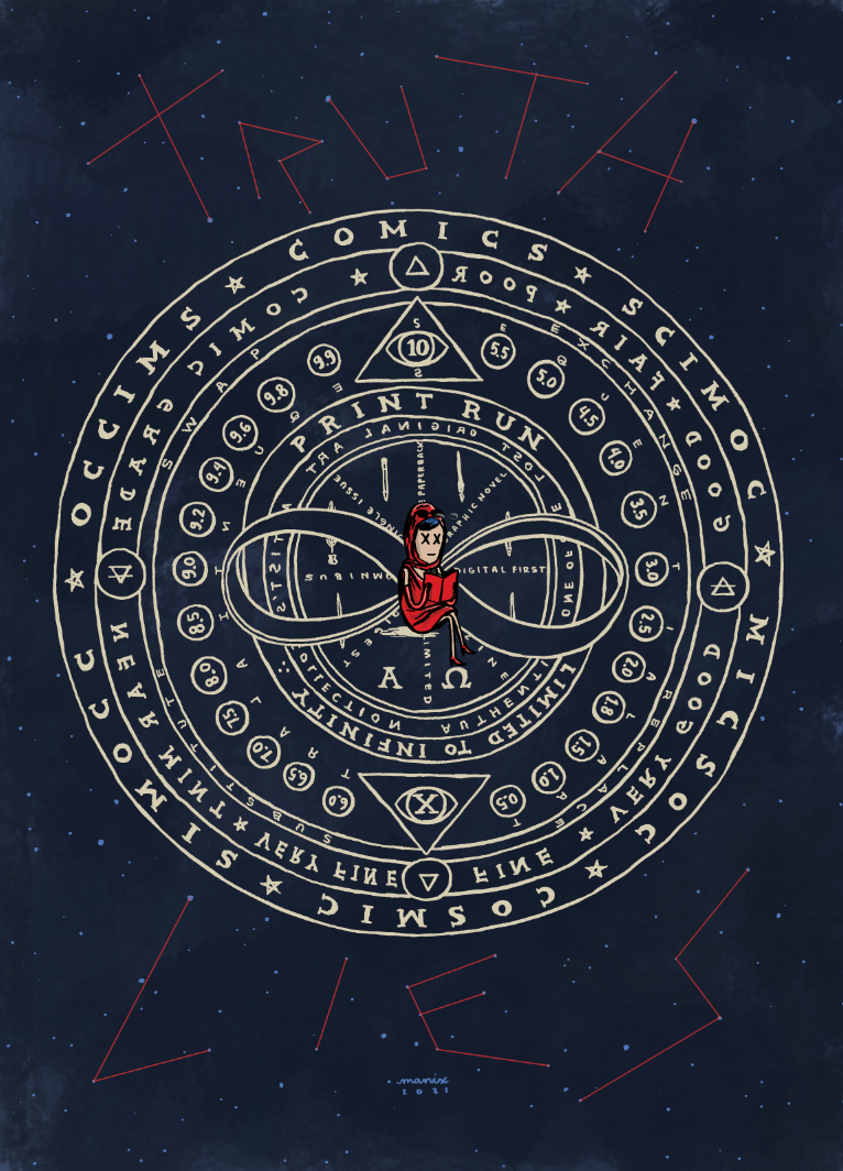 DEPARTMENT OF TRUTH #16 SSCO MANIX ABRERA INFINITY VARIANT 2022 Department of Truth IMAGE COMICS