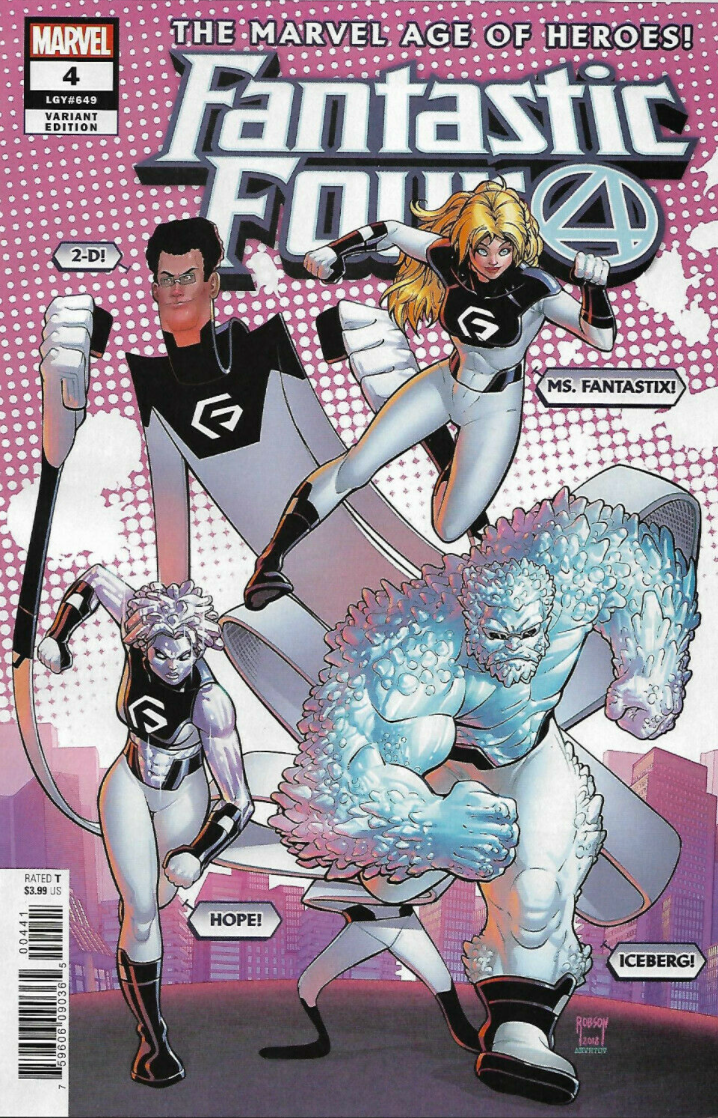 FANTASTIC FOUR #4 FANTASTIX 1:50 VARIANT 2018 (1ST APP FANTASTIX) comic book MARVEL COMICS
