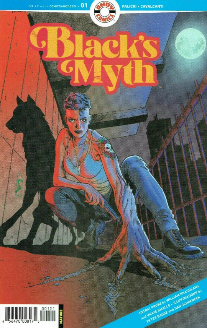 BLACKS MYTH #1 1:3 VARIANT 2021 comic book AHOY COMICS