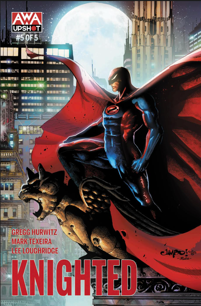 KNIGHTED #5 SSCO JIMBO SALGADO HOMAGE VARIANT 2022 comic book AWA STUDIOS