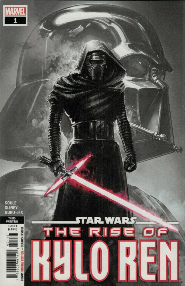 STAR WARS RISE KYLO REN #1 (OF 4) 3RD PRINT CRAIN VARIANT 2020 Star Wars Kylo Ren MARVEL COMICS