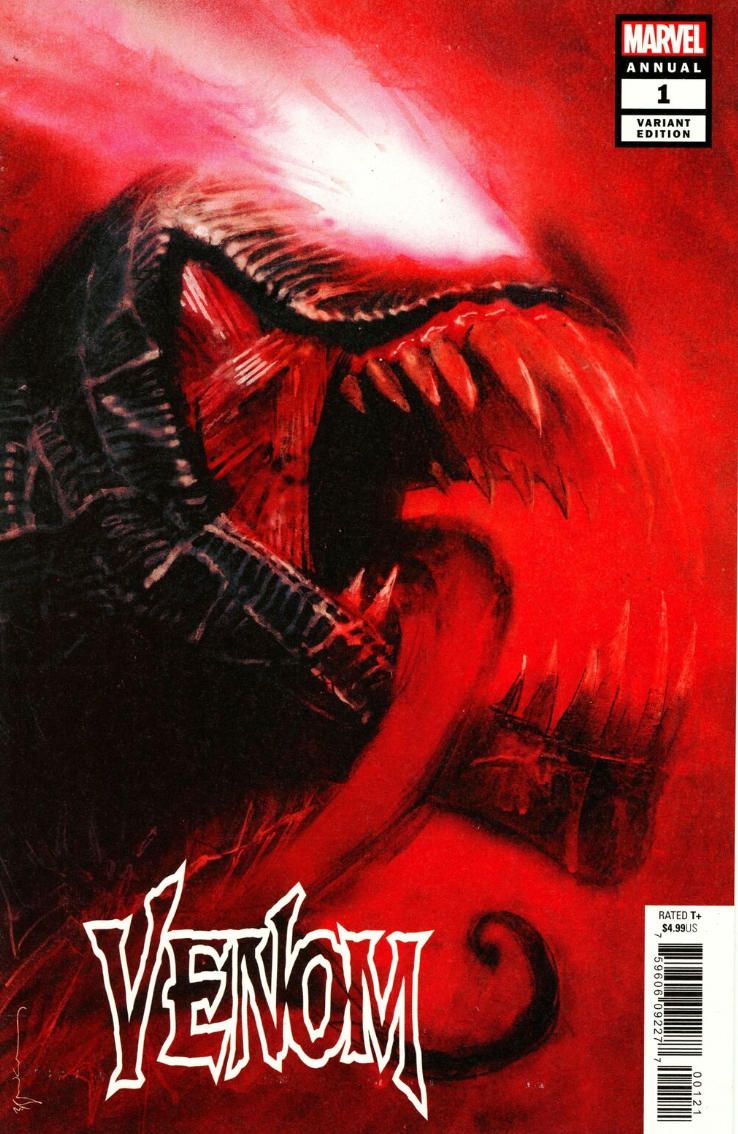 VENOM ANNUAL #1 SINEKIEWICZ VARIANT 2018 comic book MARVEL COMICS