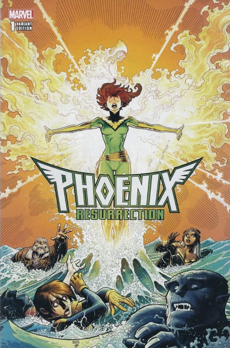 PHOENIX RESURRECTION #1 ART ADAMS 1:50 VARIANT 2017 X-Men MARVEL COMICS