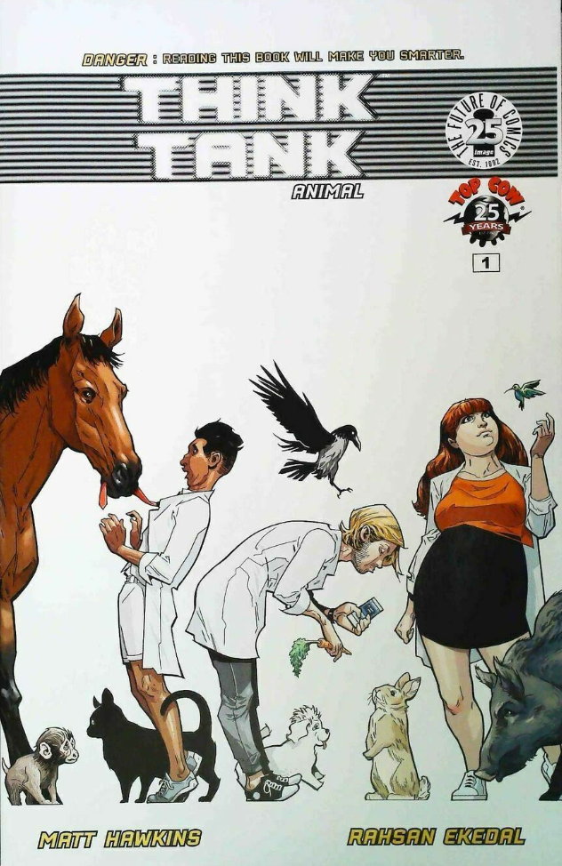THINK TANK ANIMAL #1 VARIANT 2017 comic book VAULT COMICS