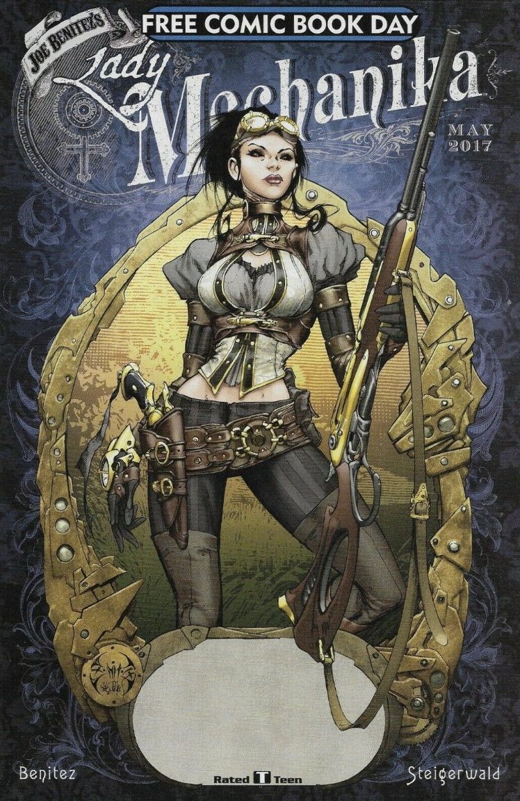 LADY MECHANIKA #1 UNSTAMPED FCBD 2017 Lady Mechanika IMAGE COMICS