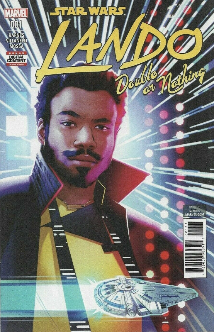 STAR WARS LANDO DOUBLE OR NOTHING #1 (OF 5) 2018 comic book MARVEL COMICS