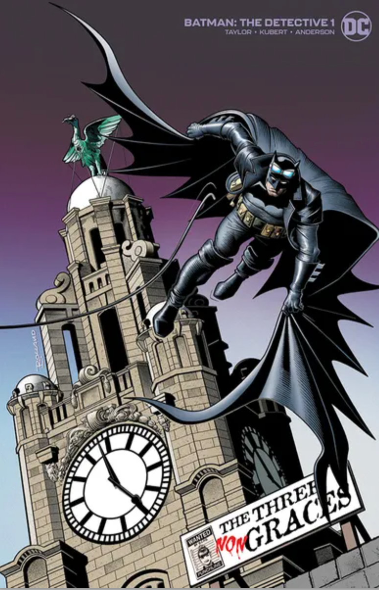 BATMAN THE DETECTIVE #1 BOLLAND MINIMAL TRADE DRESS EXCLUSIVE VARIANT Batman DC COMICS