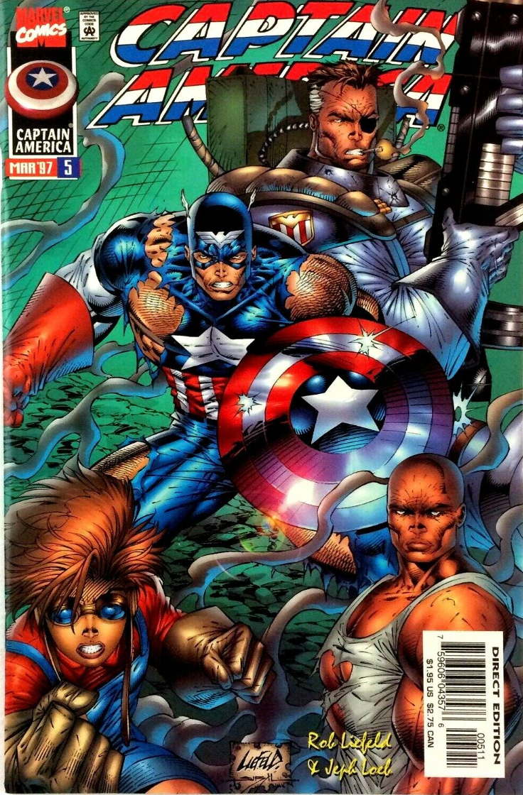 CAPTAIN AMERICA #5 1997 MARVEL COMICS