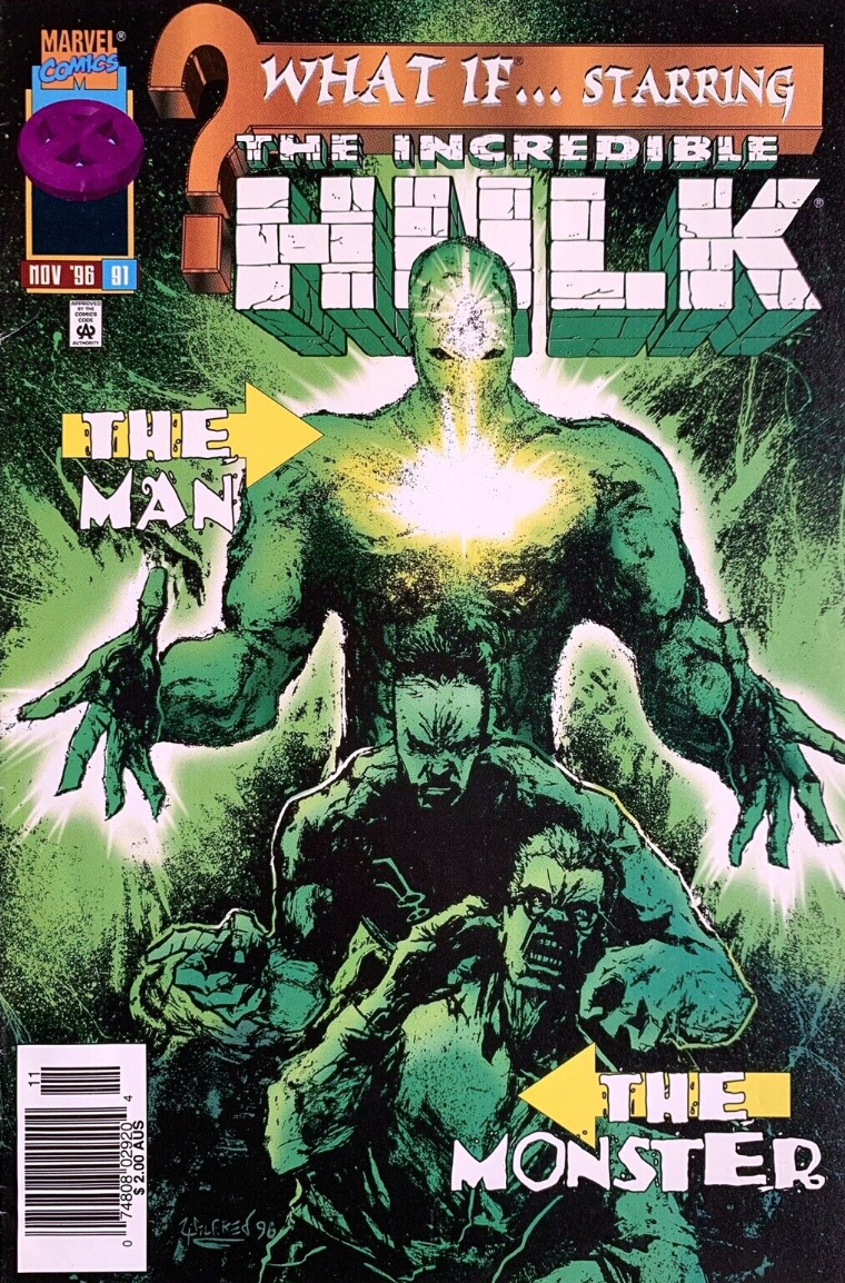 WHAT IF #91 INCREDIBLE HULK 1996 MARVEL COMICS