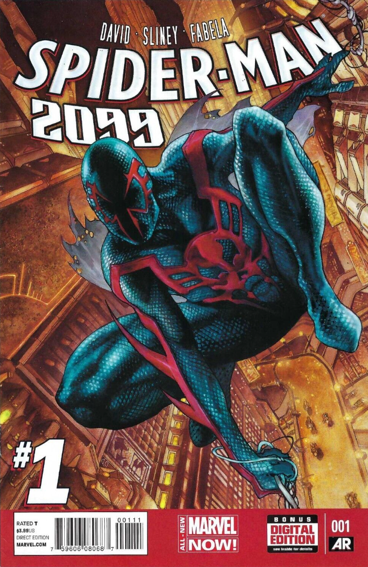SPIDER-MAN 2099 #1 ANMN MATTINA 2014 Spider-Man 2099 MARVEL COMICS