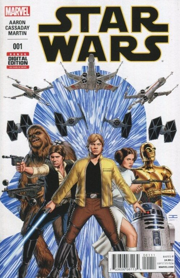 STAR WARS #1 1ST PRINT 2015 Star Wars MARVEL COMICS