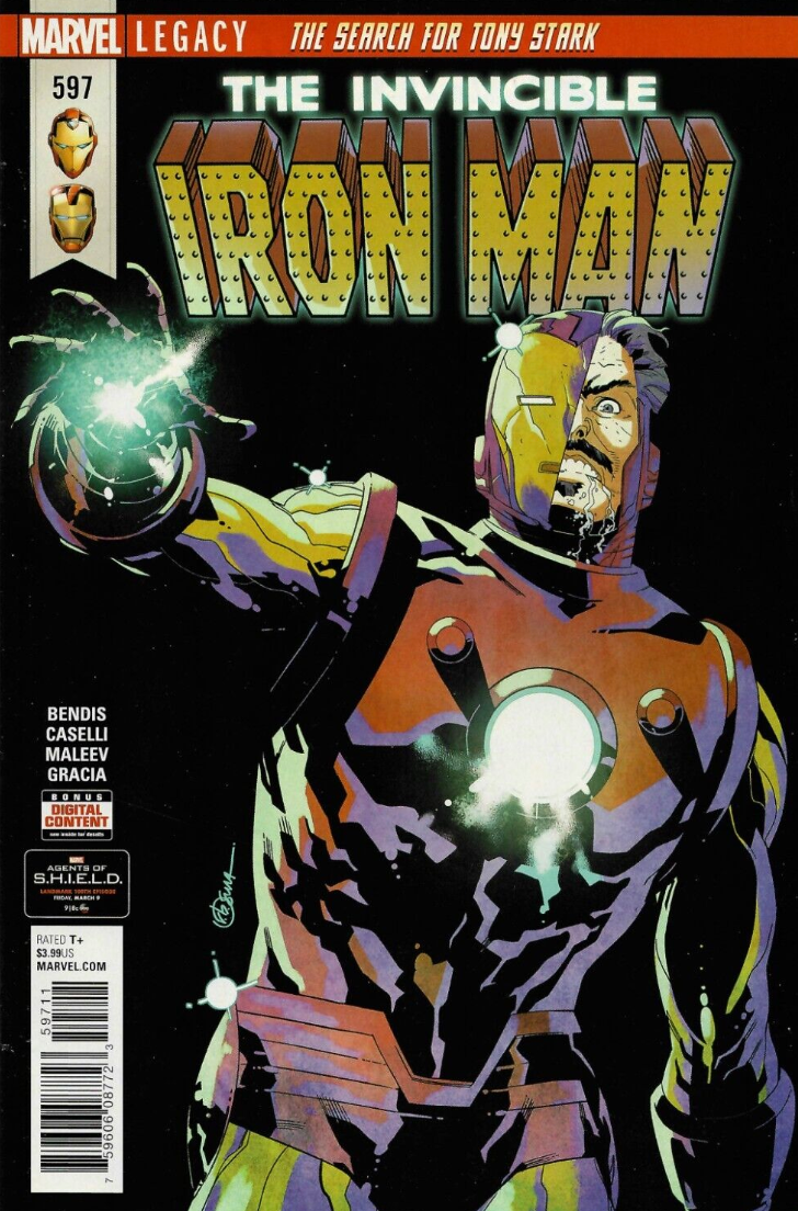 IRON MAN #597 2018 Iron Man MARVEL COMICS