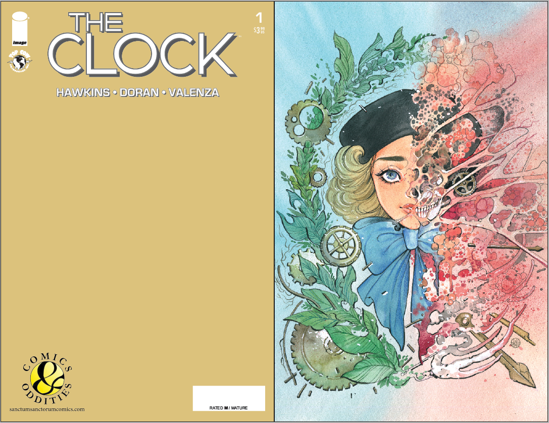CLOCK #1 SSCO PEACH MOMOKO VIRGIN VARIANT 2020 comic books IMAGE COMICS