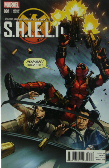 SHIELD #1 PICHELLI VARIANT comic book MARVEL COMICS