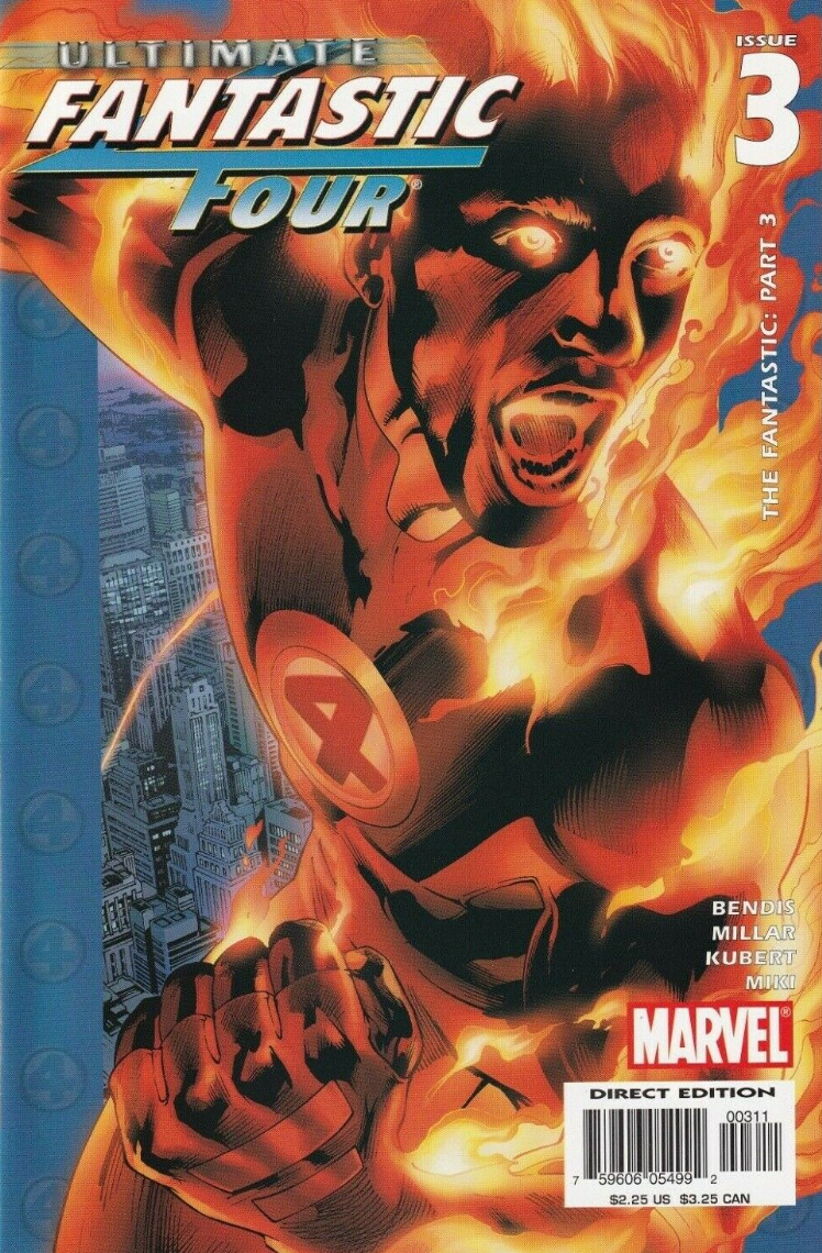 ULTIMATE FANTASTIC FOUR #3 2004 Ultimate Fantastic Four MARVEL COMICS