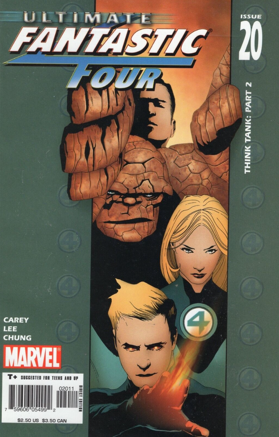 ULTIMATE FANTASTIC FOUR #20 2005 Ultimate Fantastic Four MARVEL COMICS