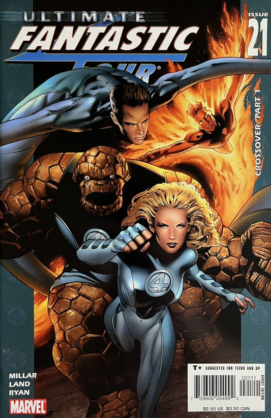 ULTIMATE FANTASTIC FOUR #21 2005 (MARVEL ZOMBIES CAMEO)