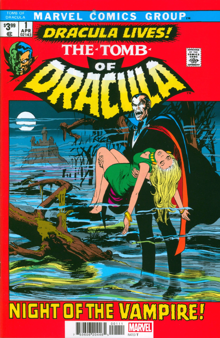 TOMB OF DRACULA #1 FACSIMILE EDITION 2022 Tomb of Dracula MARVEL PRH