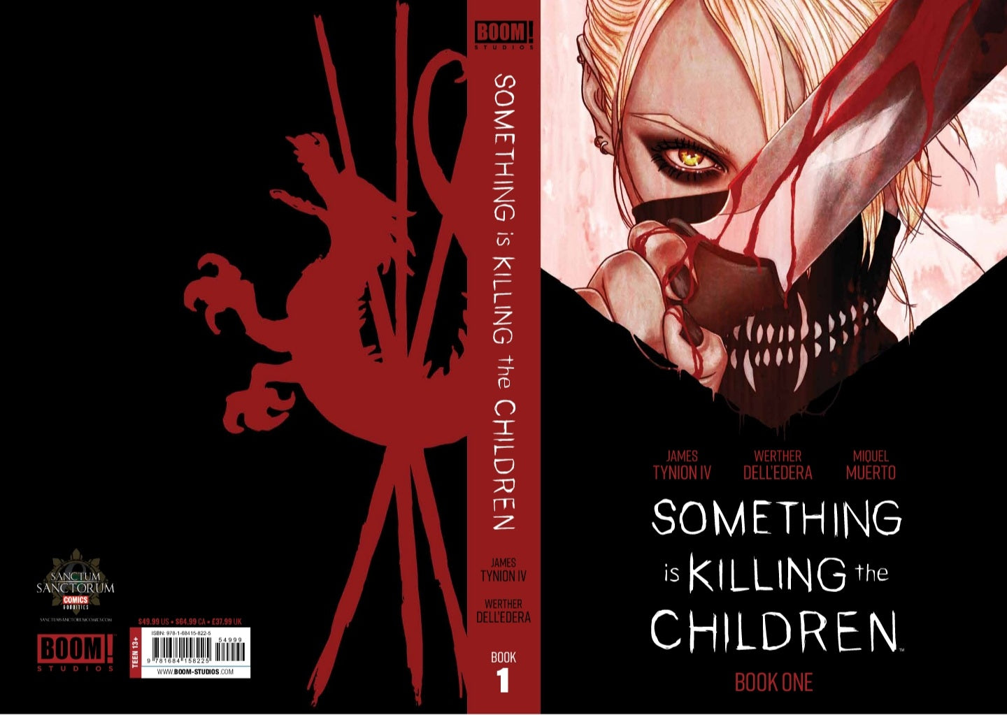 SOMETHING IS KILLING CHILDREN DLX HC BOOK 01 SSCO EXCLUSIVE FRISON VARIANT 2021 Something is Killing the Children BOOM! STUDIOS