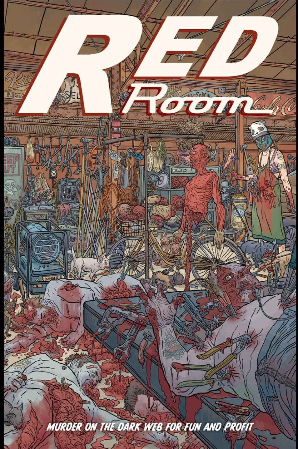 RED ROOM #4 1:15 DARROW VARIANT 2021 Red Room FANTAGRAPHICS BOOKS
