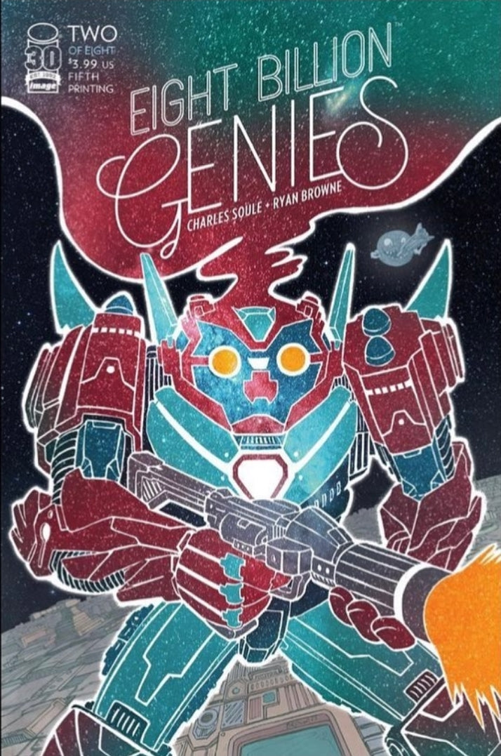 EIGHT BILLION GENIES #2 (OF 8) 5TH PRINT (MR) 2023 Eight Billion Genies IMAGE COMICS