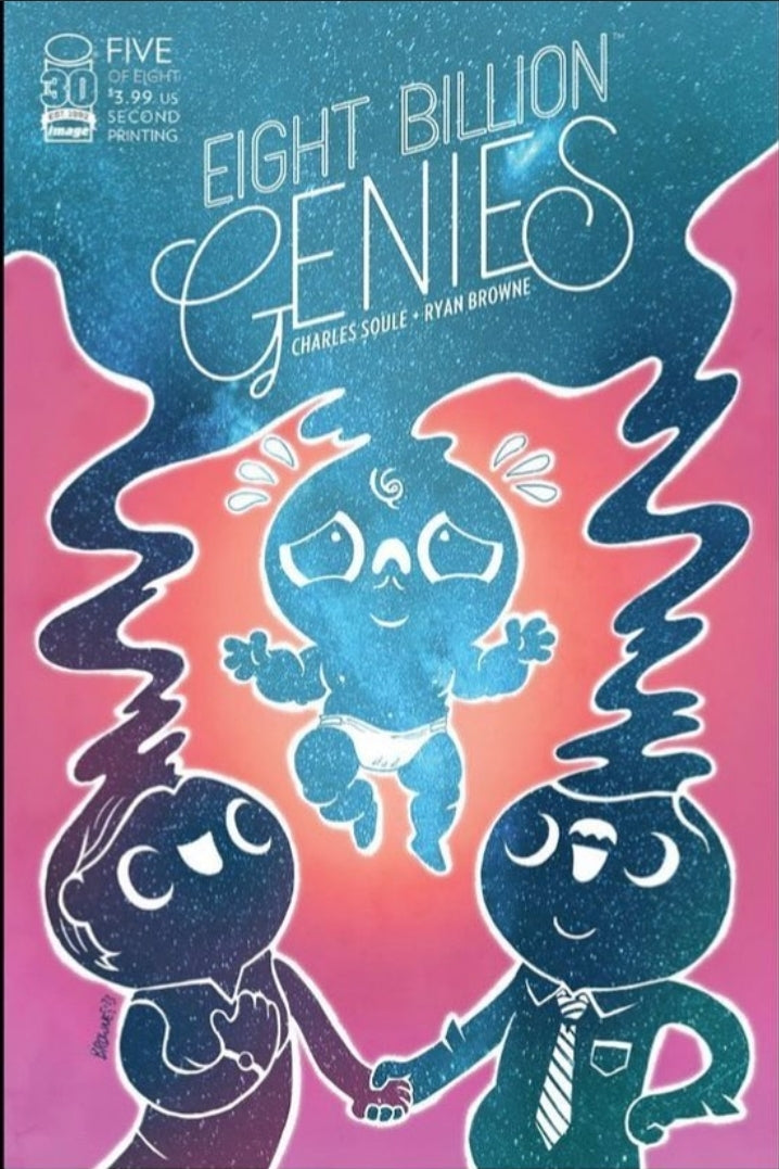EIGHT BILLION GENIES #5 (OF 8) 2ND PRINT (MR) 2023 Eight Billion Genies IMAGE COMICS