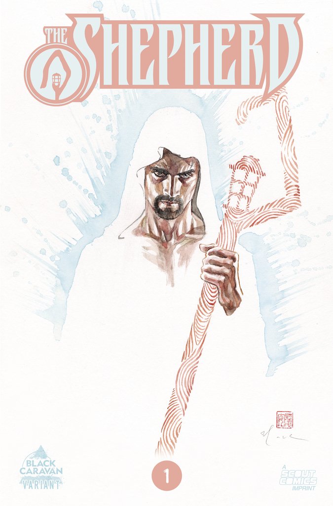 THE SHEPHERD #1 DAVID MACK INCENTIVE VARIANT 2021 comic books SCOUT COMICS