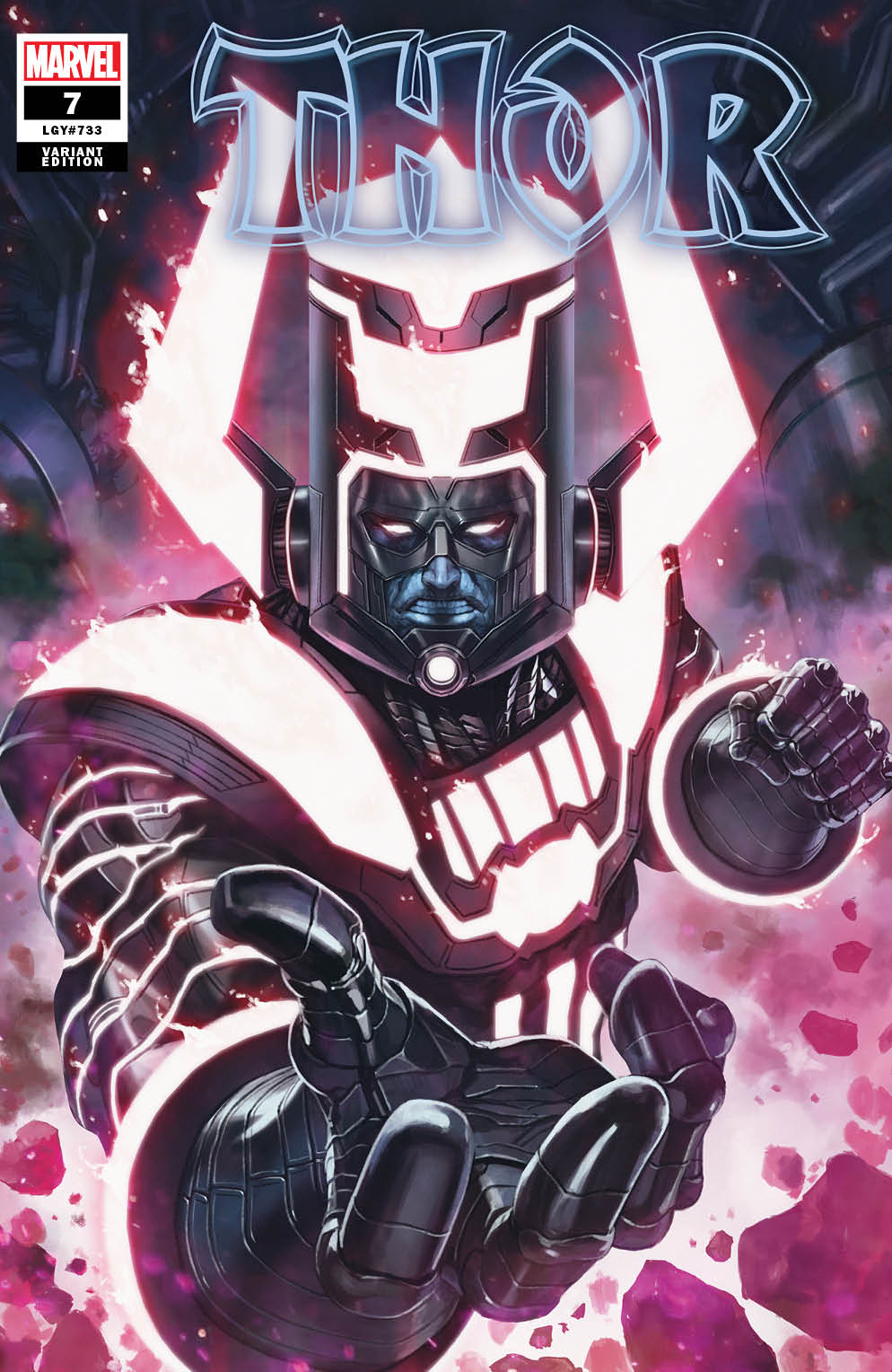 THOR #7 SSCO SKAN SRISUWAN BLACK WINTER GALACTUS TRADE DRESS VARIANT 2020 Thor MARVEL COMICS