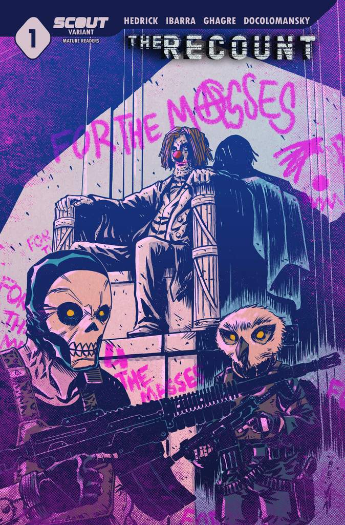 RECOUNT #1 RICH WOODALL EXCLUSIVE VARIANT 2020 Recount SCOUT COMICS