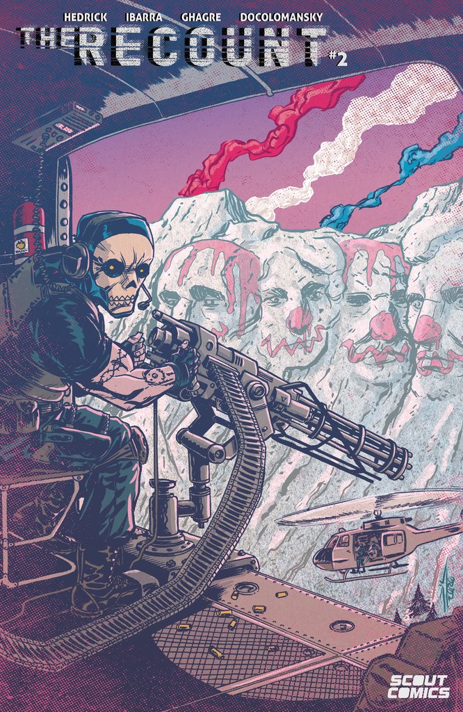 RECOUNT #2 RICH WOODALL EXCLUSIVE VARIANT 2021 Recount SCOUT COMICS