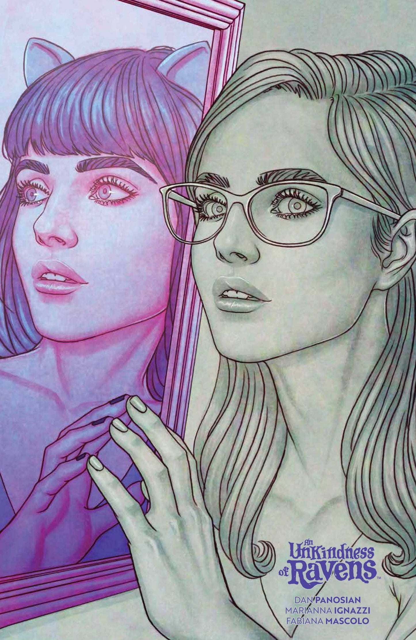UNKINDNESS OF RAVENS #1 SSCO COLOR SPLASH JENNY FRISON TRADE DRESS VARIANT 2020 COMIC BOOK BOOM! STUDIOS