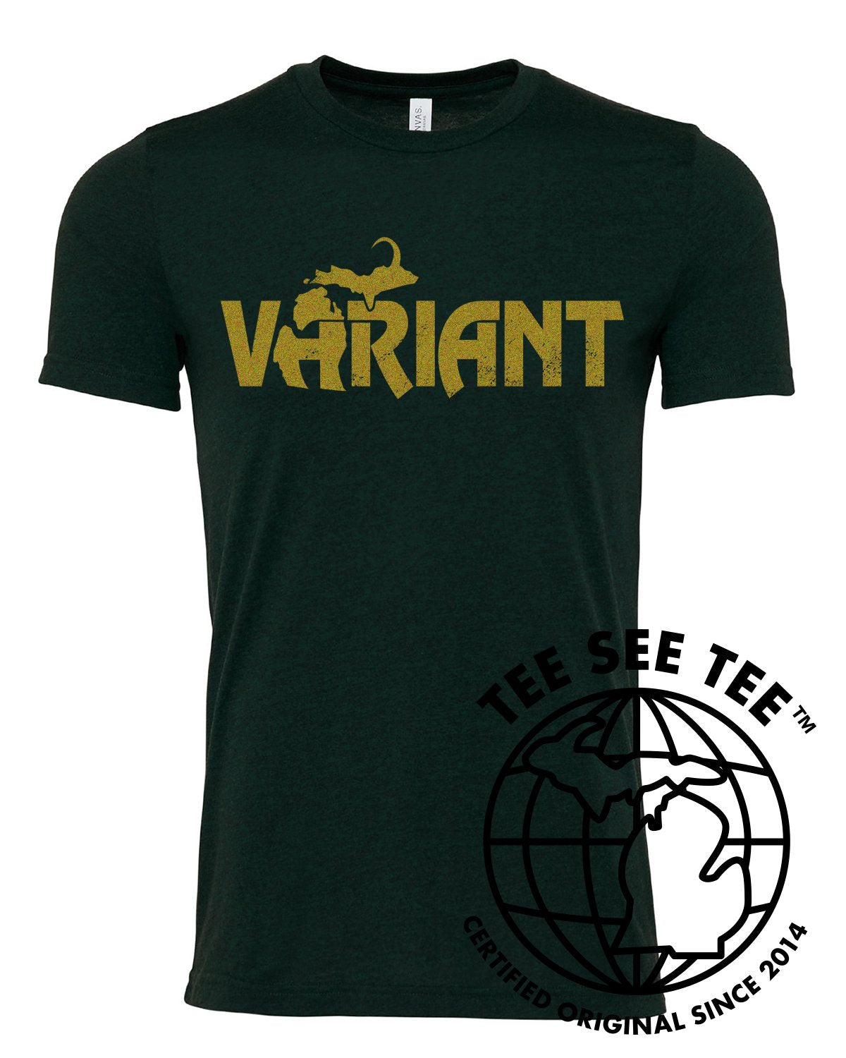 MI VARIANT STATE UNISEX T-SHIRT T-SHIRT TEE SEE TEE